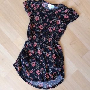 LulaRoe floral dress with pockets